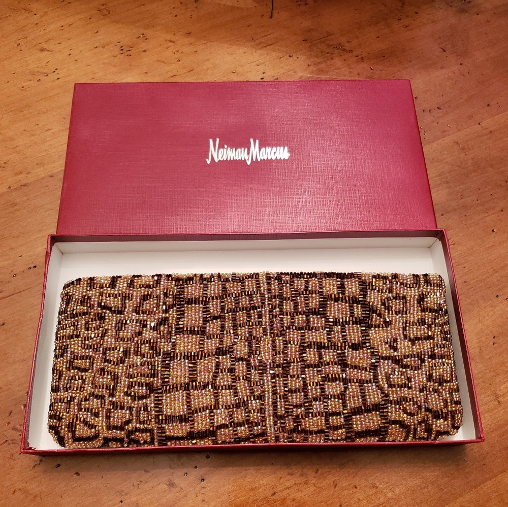 Neiman Marcus Beaded Clutch